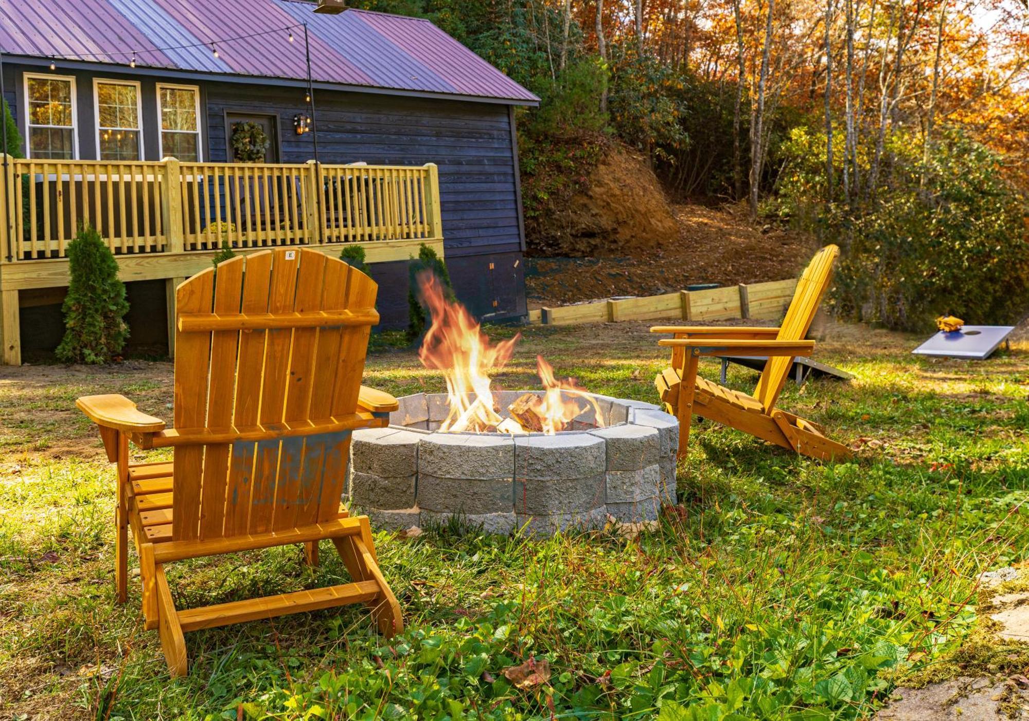 Big Blue Cabins Bryson City Exteriör bild