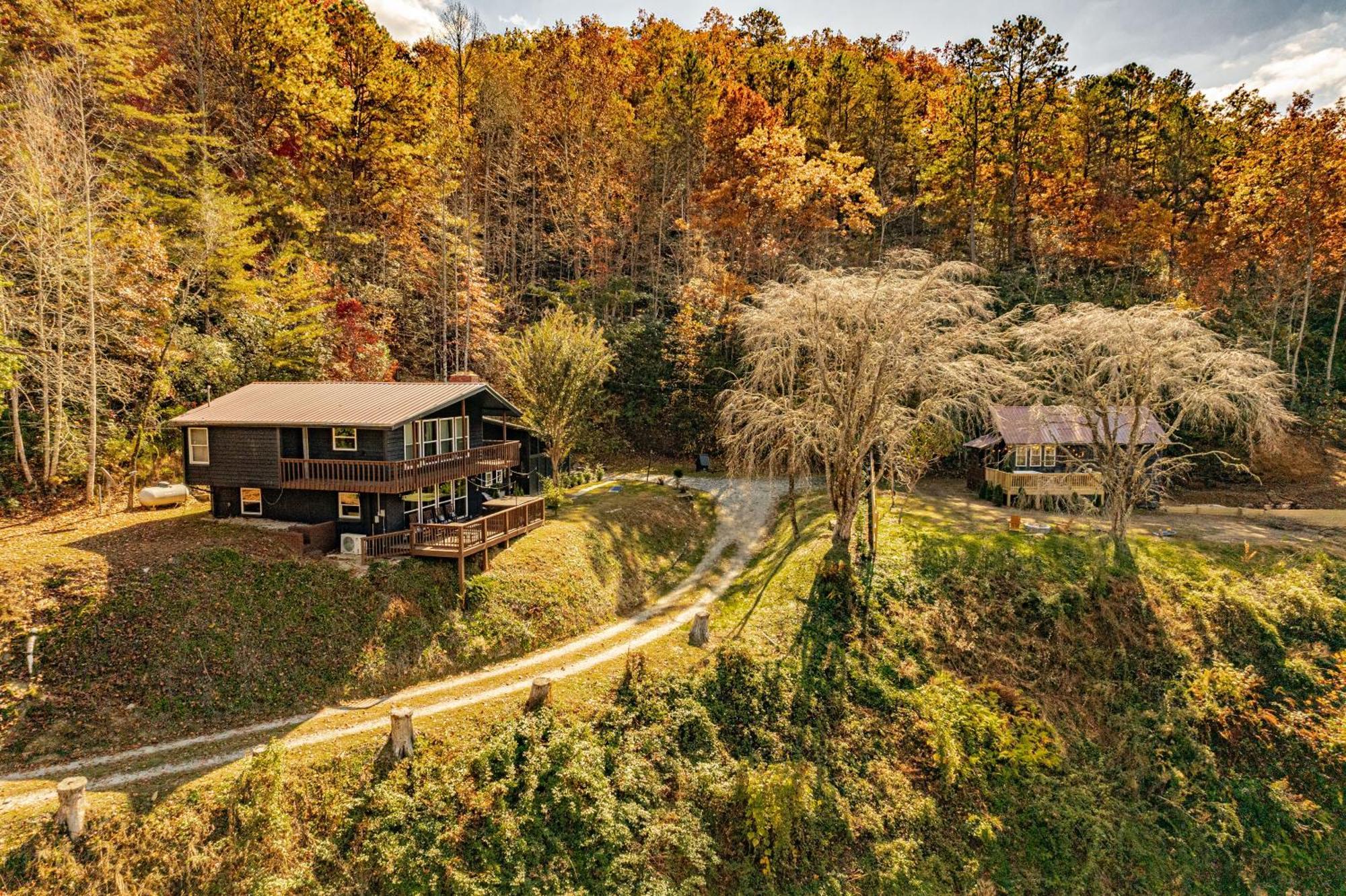Big Blue Cabins Bryson City Exteriör bild