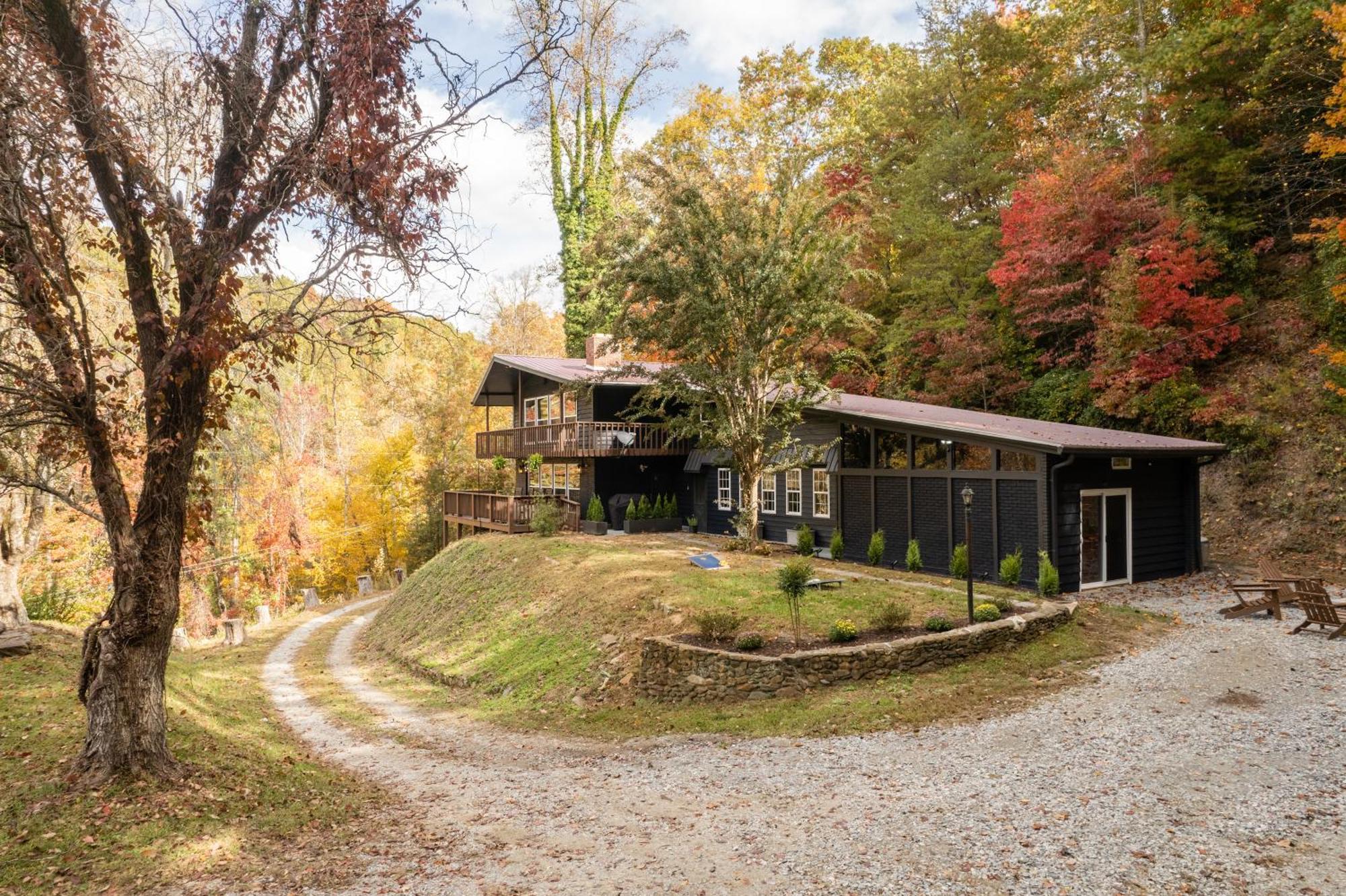 Big Blue Cabins Bryson City Exteriör bild